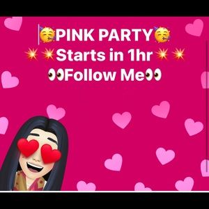 ❤️PINK Party Starts in 1hr ❤️